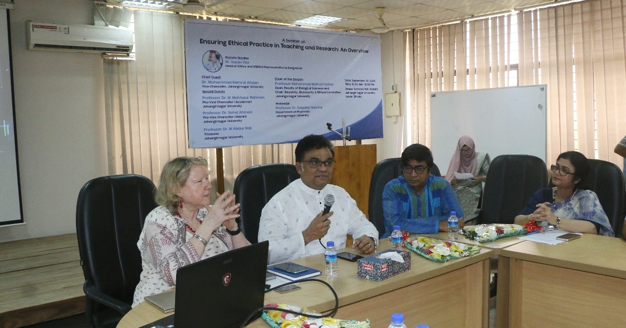 Seminar on ethical practice in teaching, research held at JU