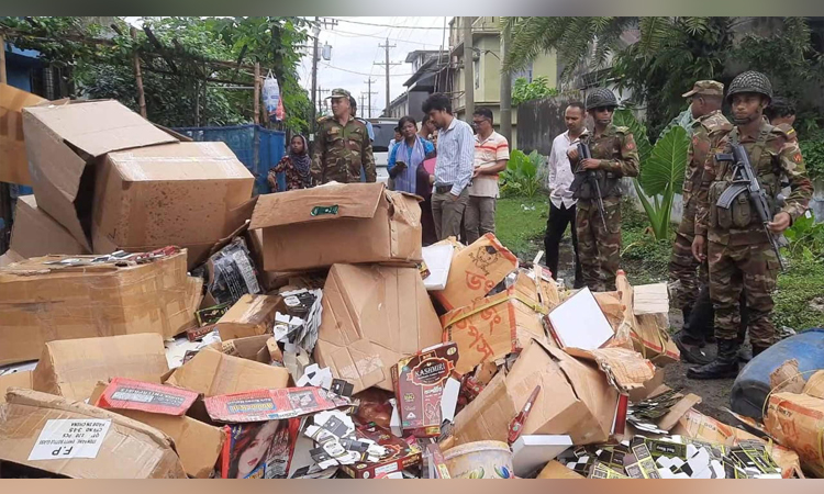 Adulterated cosmetics factory sealed off in Bagerhat