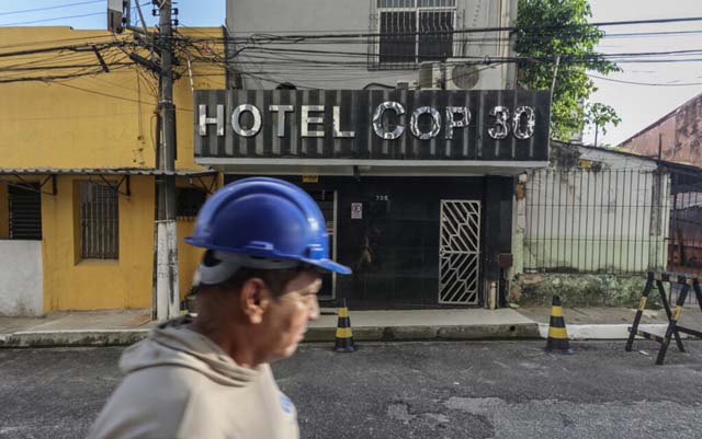 'Sleep under the stars': hotel mess in Brazil ahead of UN meet