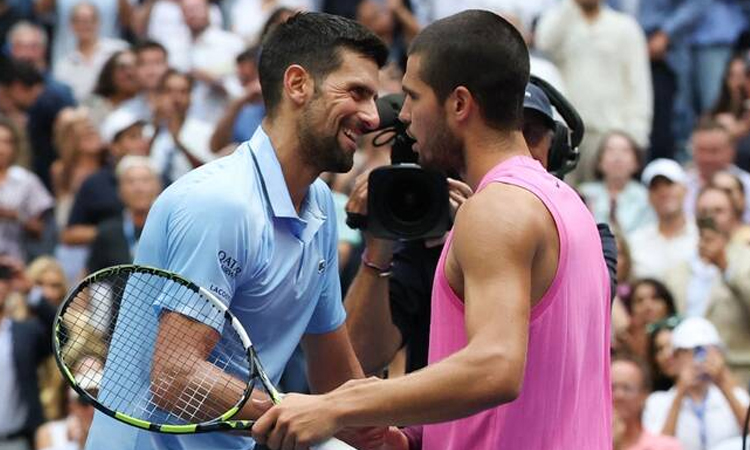 Alcaraz downs Djokovic to reach US Open final