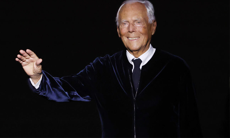 Thousands expected to pay respects to Italian designer Giorgio Armani