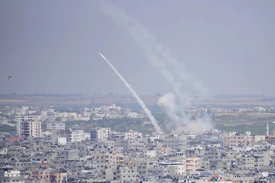 Gaza militants launch two rockets at Israel