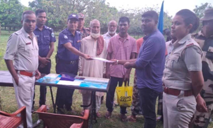 BGB-BSF flag meeting: mentally imbalanced Zakir returns home after 15 months