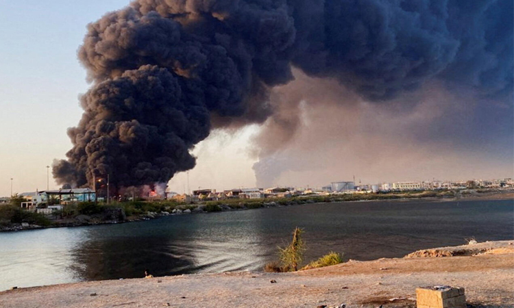 Drone strikes hit power plant, arms factory, refinery near Sudan capital: witnesses