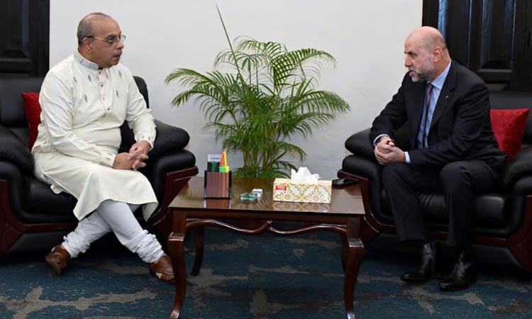 CJ hosts dinner for Palestinian counterpart, discusses judicial cooperation 
