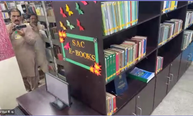 SAC Book Corner inaugurated at University of Agriculture Faisalabad