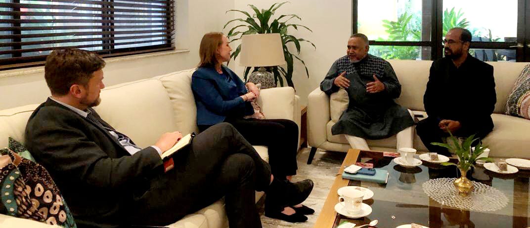 Jamaat delegation meets Australian High Commissioner