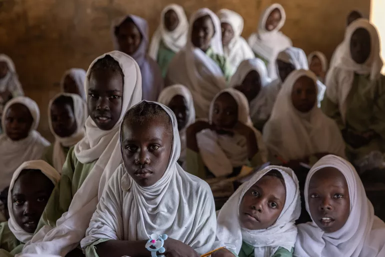 Three quarters of pupils in war-torn Sudan out of school: charity