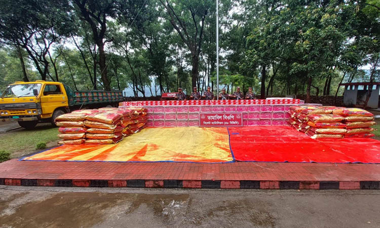 BGB seizes smuggled goods worth Tk 3.25 crore in Sylhet