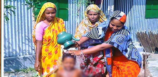 Sanitation, safe drinking water improve char dwellers’ health in northern Bangladesh