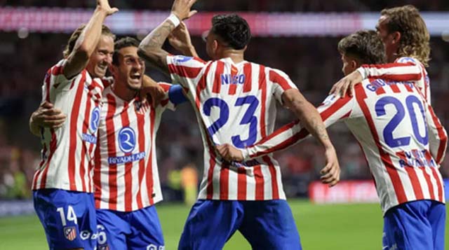 Atletico beat Villarreal for first Liga win