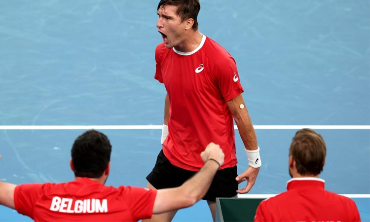Australia stunned by Belgium, joining USA on Davis Cup scrapheap