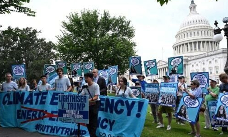 'A better future is possible': Youths sue Trump over climate change