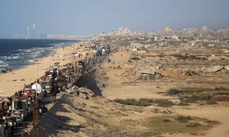 Israel announces 'temporary' route for residents to flee Gaza City