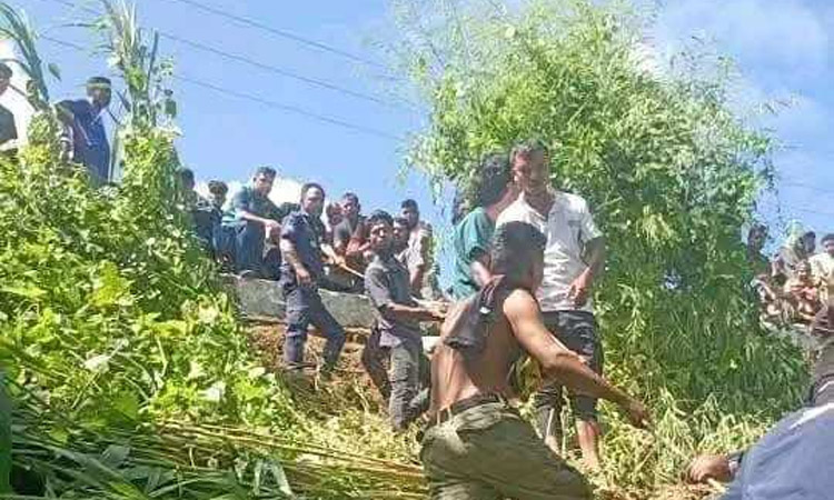 One killed, 12 injured in Sajek road accident 
