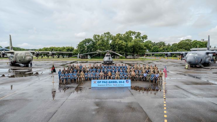 US Chargé d’Affaires Jacobson observes Exercise Pacific Angel 25