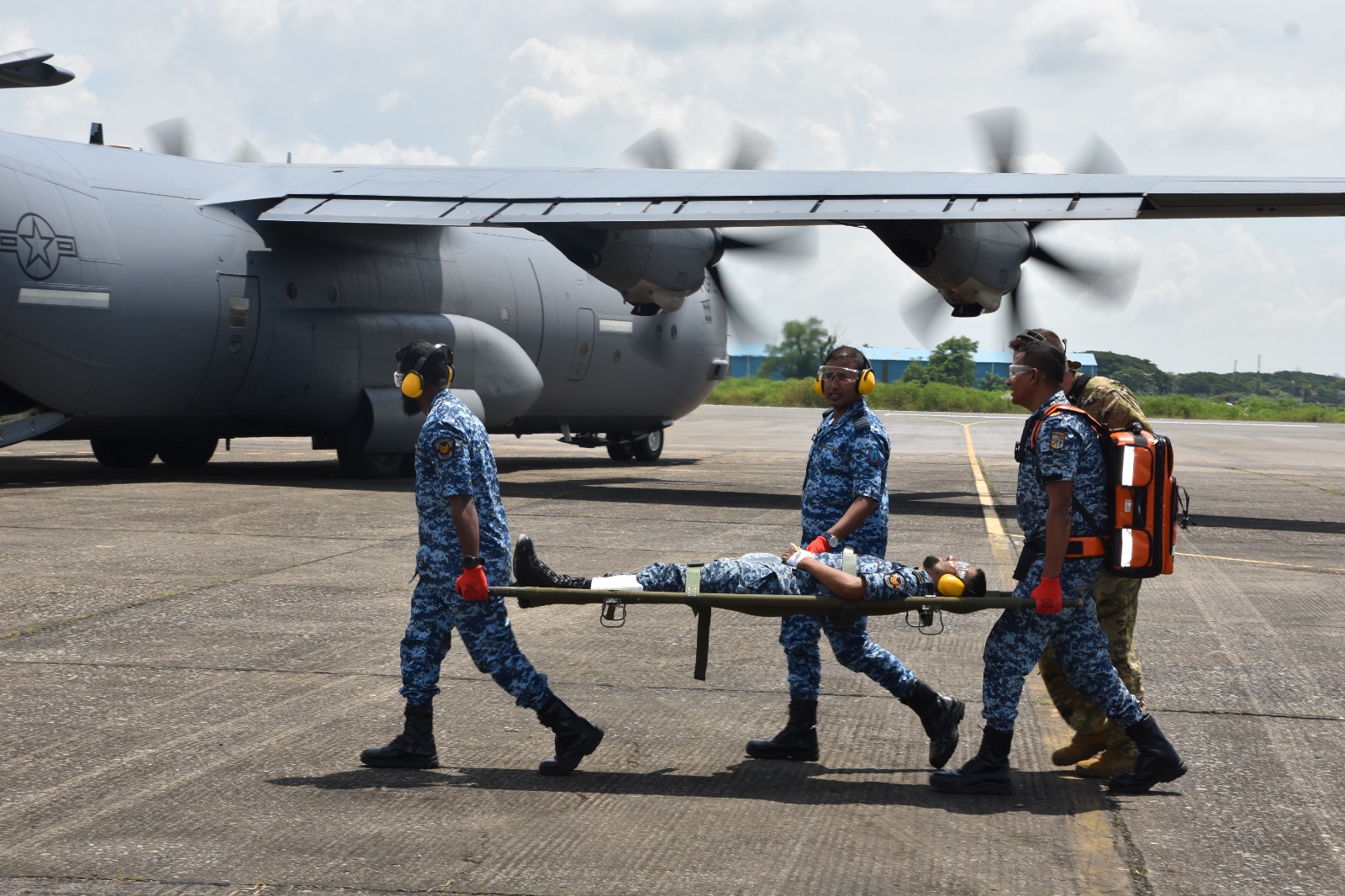 ‘Operation Pacific Angel 25-3' joint-exercise. Photo: ISPR