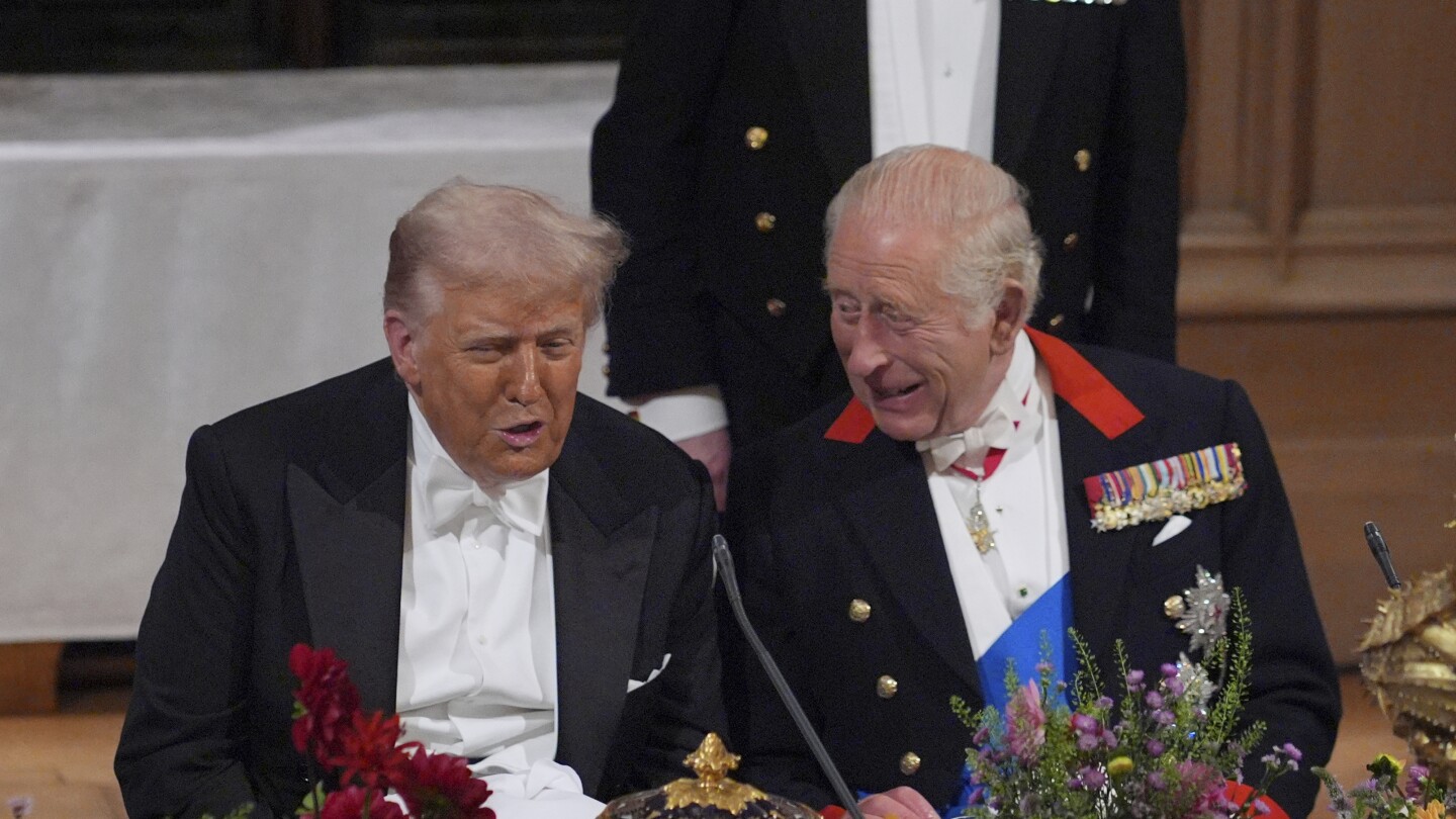 Trump's UK state visit turns to politics after regal welcome