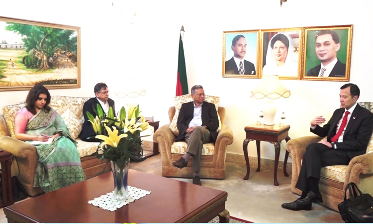 BNP delegation meets Singaporean High Commissioner