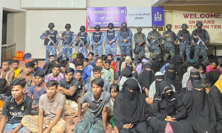 66 including women, children rescued from a Teknaf den