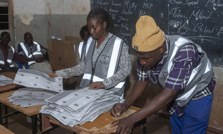 Malawi ruling party claims tampering in vote count