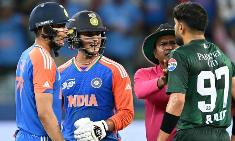 Abhishek fires India to win over Pakistan but no handshakes again
