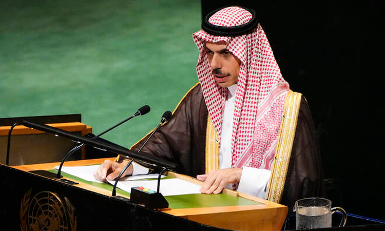Saudi FM calls for all countries to recognize Palestinian state