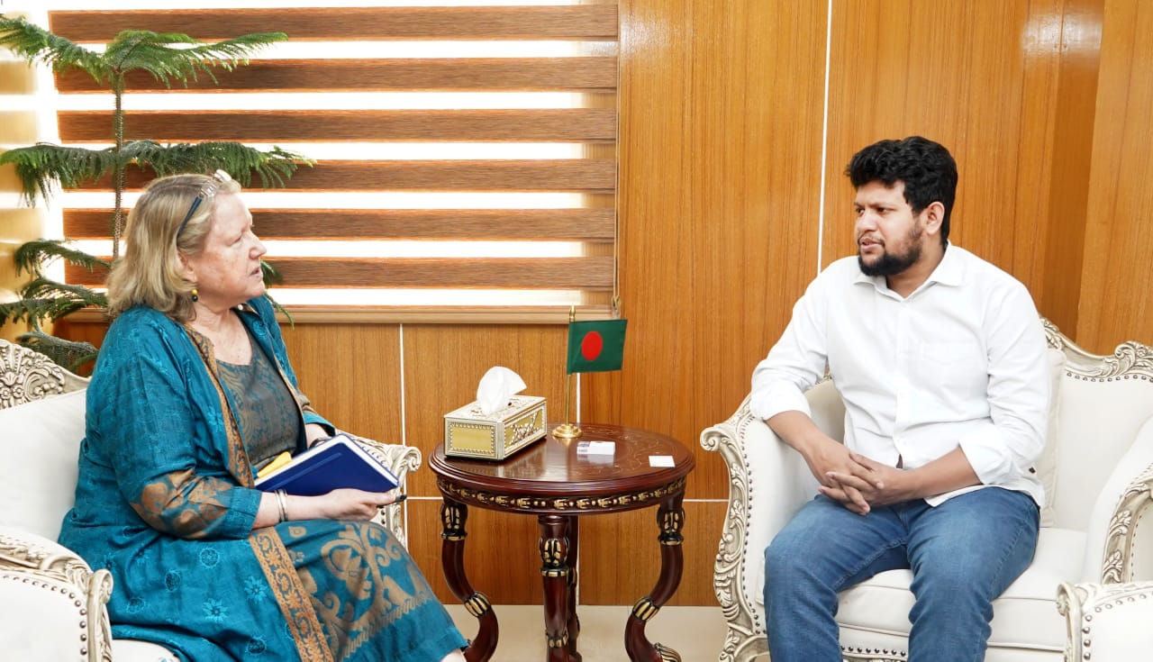 UNESCO representative meets Information and Broadcasting Adviser