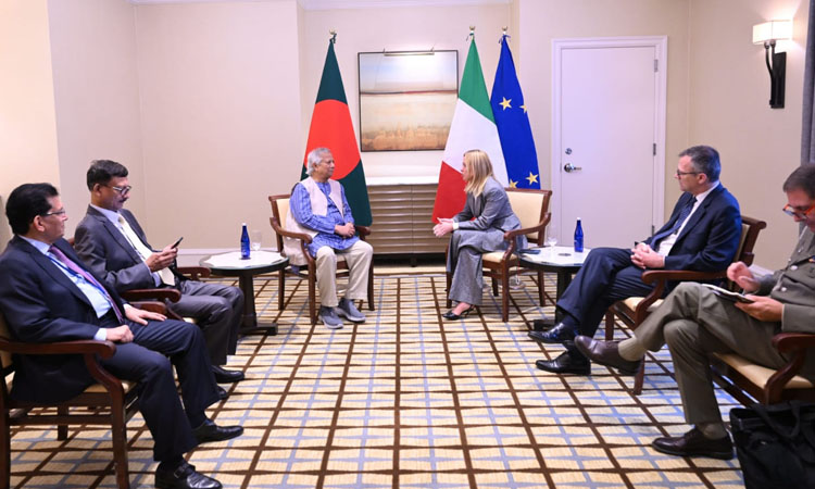 CA, Italian PM discuss safe migration of Bangladeshis
