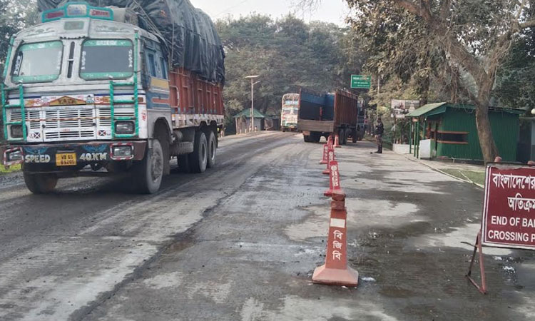 Trading at Sonamasjid port to remain closed for 8-day for Durga Puja