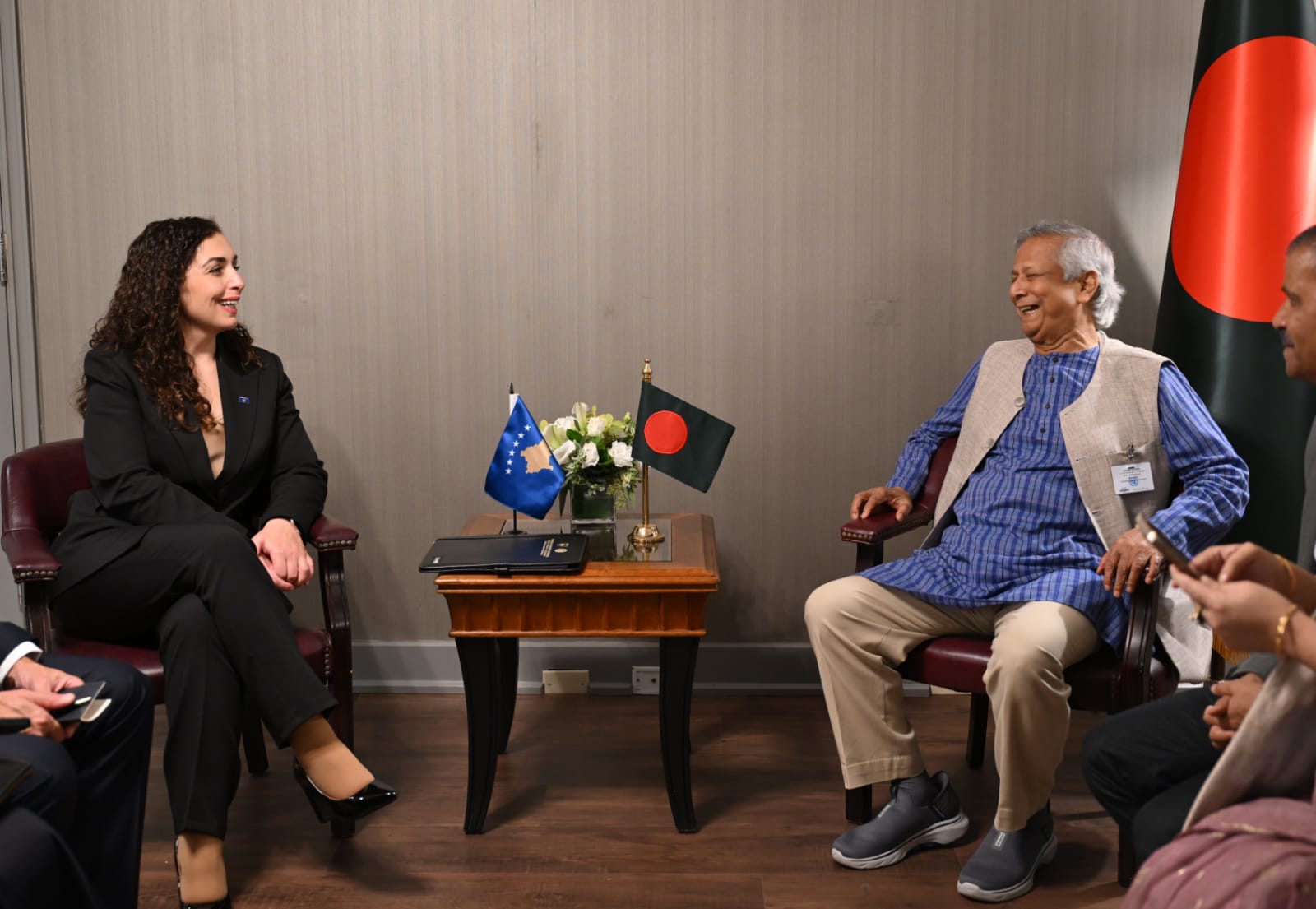 Kosovo President meets CA, calls for stronger ties with Bangladesh