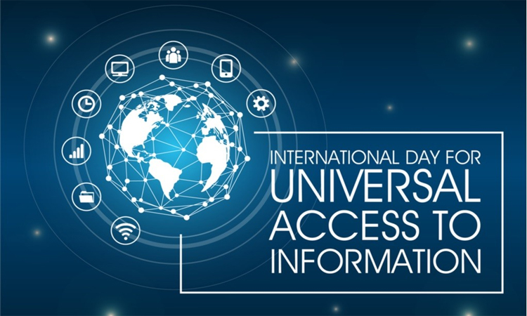 Int'l Day for Universal Access to Information on Sept 28 