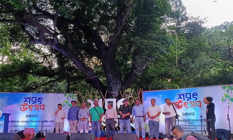 Autumn fest held at DU with call for reviving nature