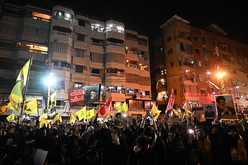 Hezbollah supporters gather at Nasrallah's tomb to commemorate killing | International