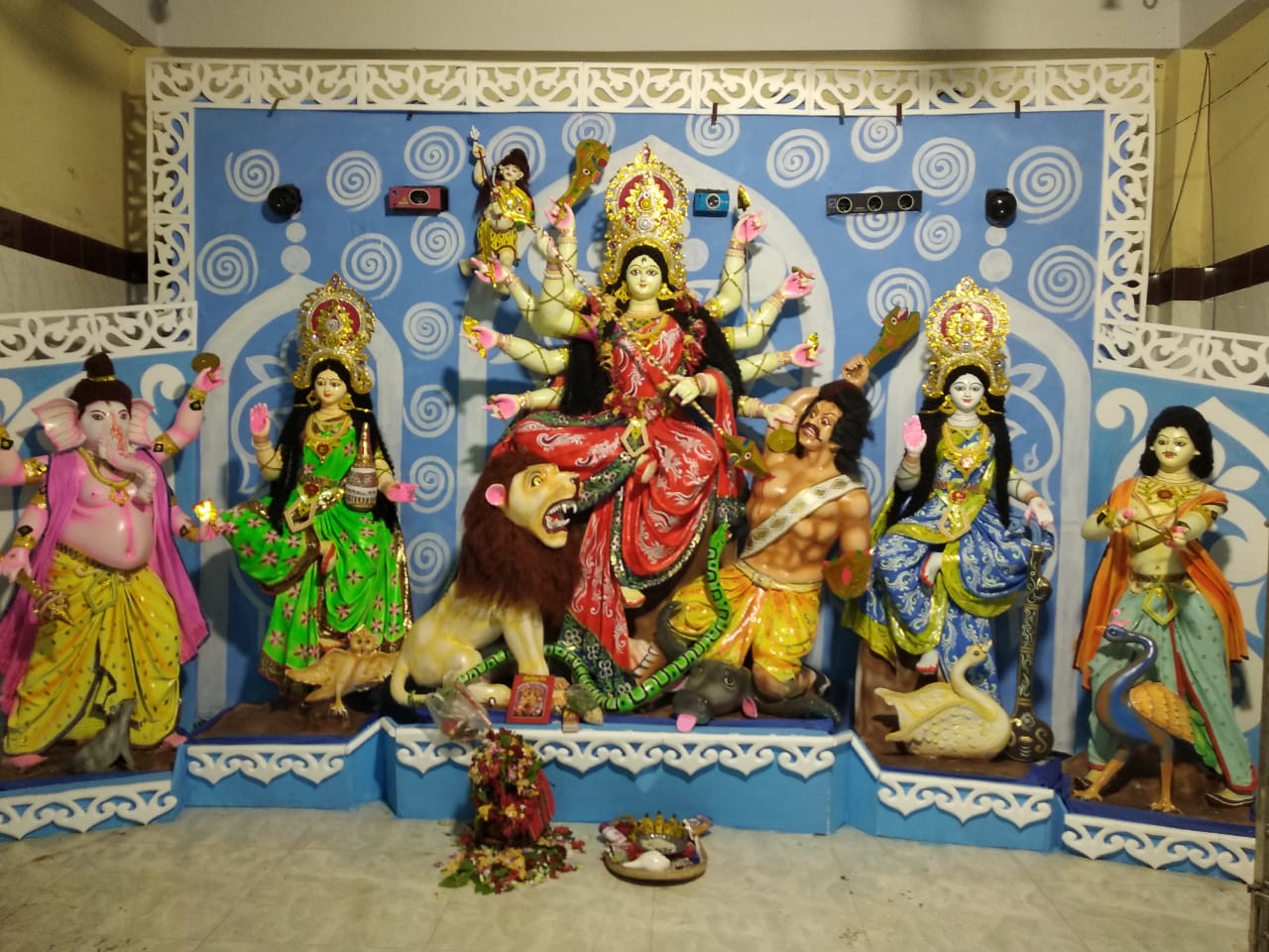 Durga Puja begins with Maha Shashti in Khulna