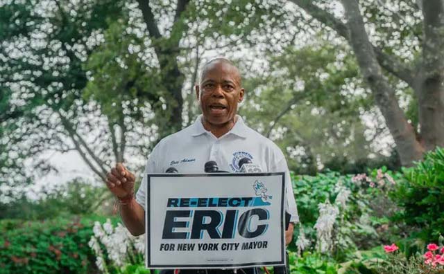 New York Mayor Eric Adams abandons reelection bid