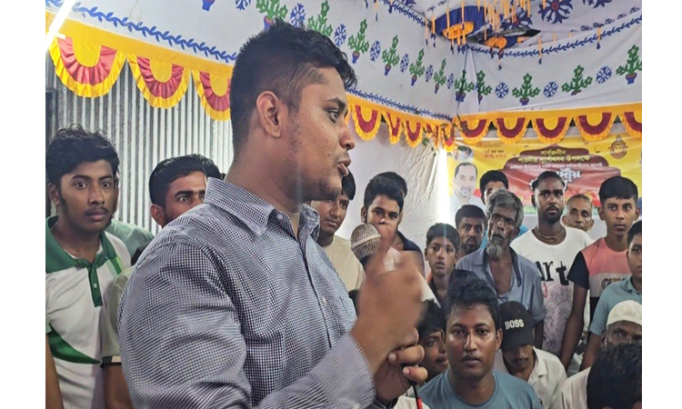 Hasnat Abdullah for maintaining communal harmony