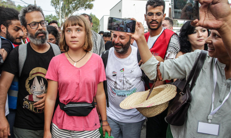 Greta Thunberg among Gaza flotilla detainees to leave Israel | International