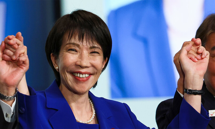 Japan stocks soar after Takaichi named ruling party head | Business