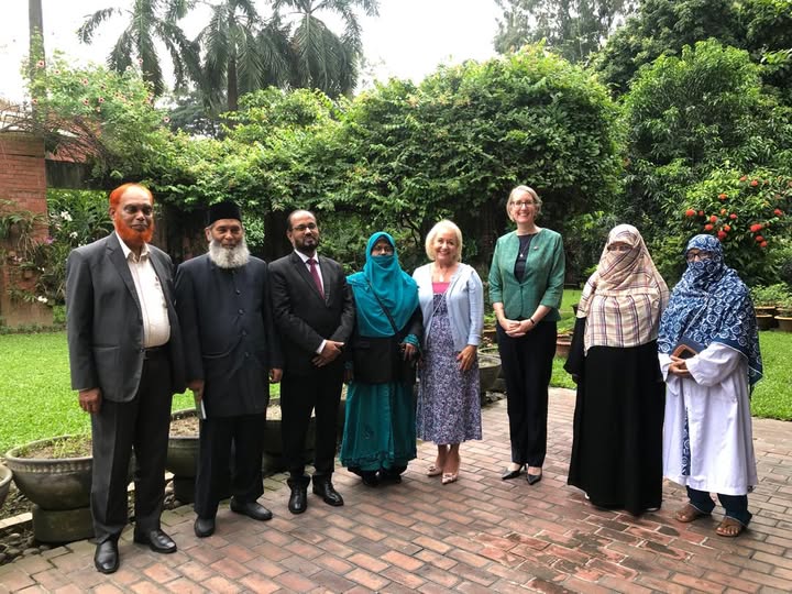 Jamaat leaders meet UK Trade Envoy in Dhaka