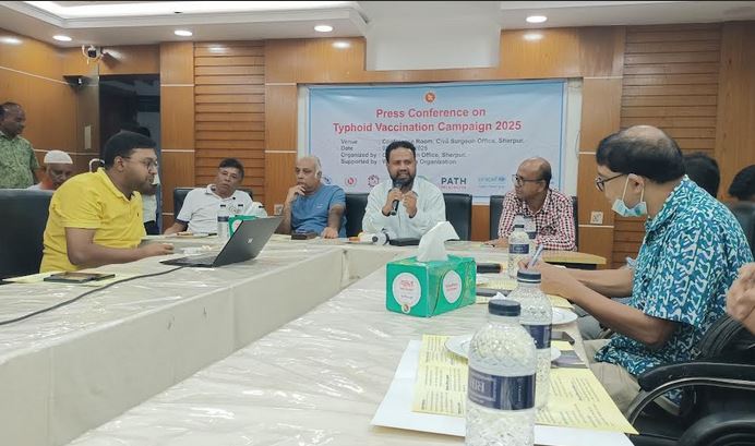 Target set to vaccinate 3.83 lakh children in Sherpur