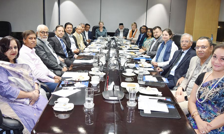 UNICEF meets ICC Bangladesh President, members