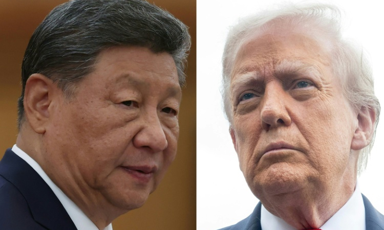 Asian equity markets drop after Trump reignites tariff row