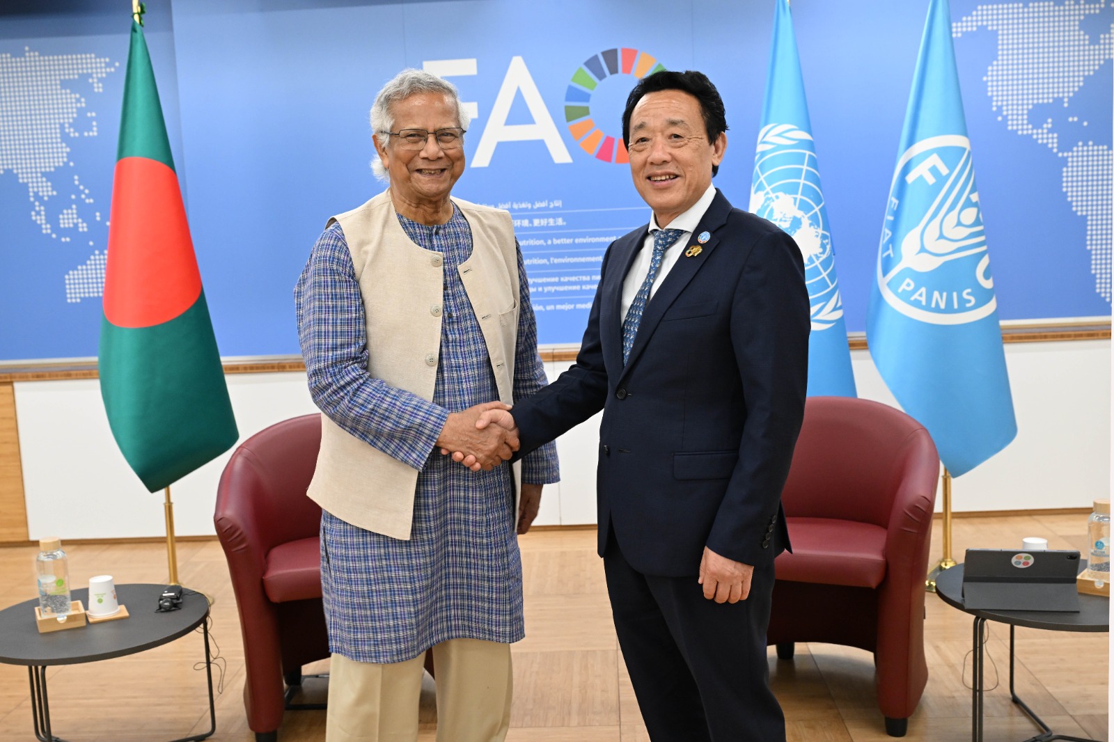 FAO Director General meets Chief Adviser