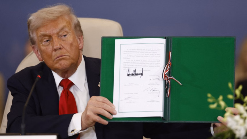 US, Egypt, Qatar, Turkey sign Gaza declaration