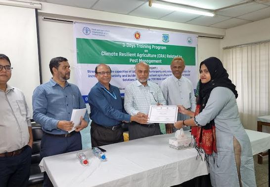 BAU trains 22 participants on climate-resilient agriculture