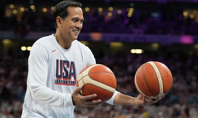 USA Basketball names Heat's Spoelstra as coach through 2028