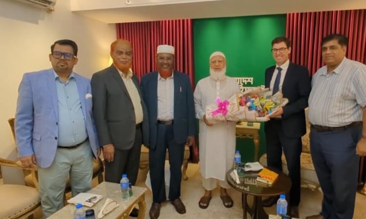 Norwegian Ambassador meets Jamaat-e-Islami Ameer | Others
