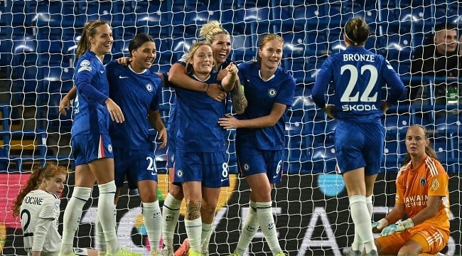 Chelsea thrash Paris FC in women's Champions League
