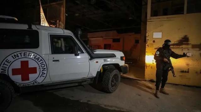Israel says military received two hostage bodies from Red Cross in Gaza